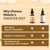6 - Miduty Coco D3+K2,  50 ml  Unflavoured 