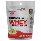 1 - Muscle Garage Premium Whey Protein,  2 lb  Kesar Pista 