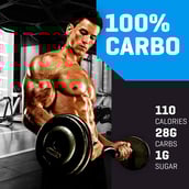 8 - Muscle Trail 100% Carbo,  3.96 lb  Pineapple 