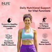 3 - INLIFE Iron + Folic Acid,  Unflavoured  60 tablet(s) 