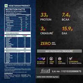 2 - AS-IT-IS Nutrition ATOM Nitro Whey with Creatine,  2.2 lb  Kesar Kulfi 