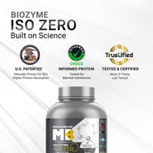 5 - MuscleBlaze Biozyme Iso-Zero, 4.4 lb Low Carb Swiss Chocolate Hazelnut - Low Sweetness