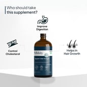 7 - Miduty Apple Cider Vinegar+ with Fenugreek & Cinnamon,  500 ml  Stevia 