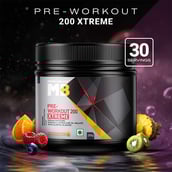 2 - MuscleBlaze PRE Workout 200 Xtreme,  0.44 lb  Fruit Punch