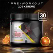 2 - MuscleBlaze PRE Workout 200 Xtreme,  0.44 lb  Tangy Orange