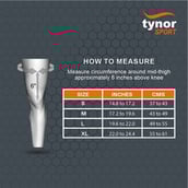 4 - Tynor Knee Cap Air,  Black/Green  Medium 