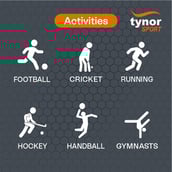 3 - Tynor Knee Cap Air Pro Open Patella, Black/Green Small