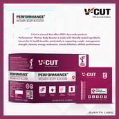 2 - V-Cut Performance+ Women Body Booster,  15 sachets/pack 