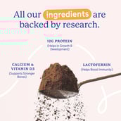 5 - Supermilk Gritzo Growth+ for Girl 10-12 Yrs,  200 g  Double Chocolate