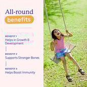 1 - Supermilk Gritzo Overall Growth For 7-9 Yrs Girl Personalized Protein & Nutrition Drink Mix,  800 g  Double Chocolate