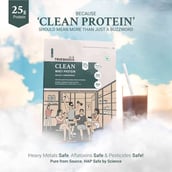 1 - TrueBasics Clean Whey Protein (Isolate + Concentrate),  2.2 lb  Chocolate (Refill Pack)