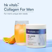 10 - HealthKart HK Vitals Collagen for Men,  400 g  Orange (Pack of 2)