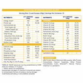 8 - Supermilk Gritzo Height+ Unsweetened for Boy 7 to 12 Years,  400 g  Creamy Vanilla