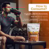 5 - GNC Select Advanced Whey Protein,  2.2 lb  Mango 