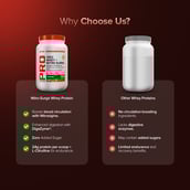 10 - GNC Pro Performance 100% Whey + Nitro Surge, 2 lb Vanilla