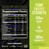 2 - Ryse Godzilla Pre Workout,  1.59 lb  Green Apple 