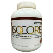 1 - Ketones Isocore Low Carb Whey Protein Isolate, 4.4 lb Double Rich Chocolate