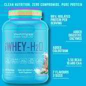 4 - Myfitness iWHEY- H2O,  4.4 lb  Vanilla Butterscotch 