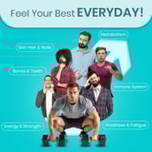 5 - CUREFOREVER Multivitamins and Multiminerals for Men,  60 tablet(s)  Unflavoured 