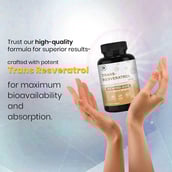 6 - CUREFOREVER Trans-Resveratrol 98% 250mg,  30 veggie capsule(s) 