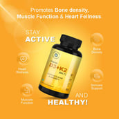 4 - CUREFOREVER Vitamin D3 + K2 (MK-7),  60 tablet(s)  Unflavoured 