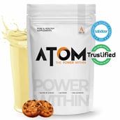 1 - AS-IT-IS Nutrition ATOM Whey Protein with Enzymes,  4.4 lb  Cookies & Cream 