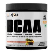 1 - AS-IT-IS Nutrition ATOM BCAA,  0.55 lb  25 Servings  Fruit Punch 