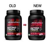 1 - MuscleTech Nitrotech 100% Whey Gold,  1.99 lb  Cookies and Cream 