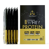 1 - One Science 100% Premium Whey Protein,  5 sachets/pack  Assorted 