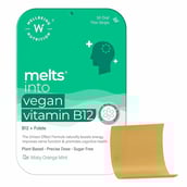 1 - Wellbeing Nutrition Melts Vegan Vitamin B12, Misty Orange Mint 30 Piece(s)/Pack