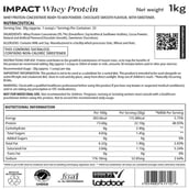 3 - Myprotein Impact Whey Protein,  2.2 lb  Chocolate Smooth 