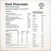 3 - Wellbeing Nutrition 100% Whey Protein Isolate,  2.2 lb  Dark Chocolate 