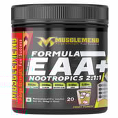 1 - Musclemend Formula EAA + Nootropics 2:1:1,  Fruit Punch  0.22 lb  20 Servings 