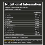 3 - Musclemend Formula EAA + Nootropics 2:1:1, Watermelon 0.66 lb 60 Servings