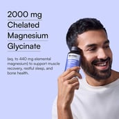 4 - HealthKart HK Vitals Magnesium Glycinate,  Unflavoured - Men  120 tablet(s)