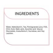 3 - BIOSAP Pomegranate Tea,  Natural  15 sachets/pack 