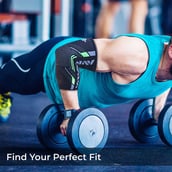 4 - Nivia Knitted Elbow Support,  Black/Green  Large 