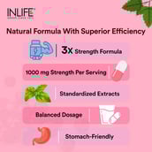 4 - INLIFE Cranberry D Mannose Hibiscus,  60 capsules 