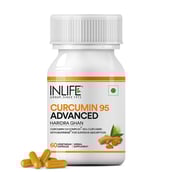 1 - INLIFE Curcumin 95 Advanced,  60 veggie capsule(s) 