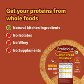 2 - Prolicious Khakhra,  Garlic Bread (Pack of 4)  170 g 