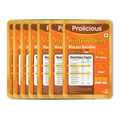 1 - Prolicious Protein Thins Snack Chips,  Masala Noodles (Pack of 7)  50 g 