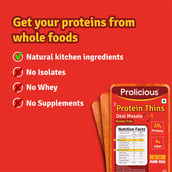 2 - Prolicious Protein Thins Snack Chips,  Assorted (Pack of 7)  50 g 