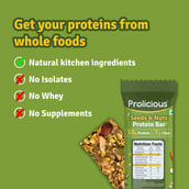 2 - Prolicious Protein Bar,  6 bar(s)  Seeds & Nuts 