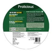 8 - Prolicious Khakhra, Chilli Coriander (Pack of 4) 170 g