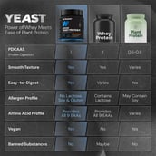 5 - Nutrabay Yeast Protein,  1.1 lb  Rich Chocolate Creme 