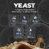 3 - Nutrabay Yeast Protein,  1.1 lb  Cold Coffee 