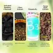 4 - VLCC Detox Facial Kit,  300 g  Removes Blemishes (with Free Rose Water Toner - 100ml) 