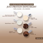 1 - TrueBasics Clean Whey Protein (Isolate + Concentrate),  0.39 lb  Coffee Pack of 5 (35 g x 5)