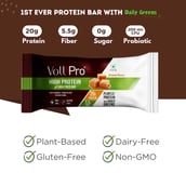 2 - Voll Sante Voll Pro High Protein & Fiber Bar,  6 bar(s)  Caramel (20g Protein) 
