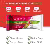 2 - Voll Sante Voll Pro High Protein & Fiber Bar,  6 bar(s)  Strawberry (20g Protein) 